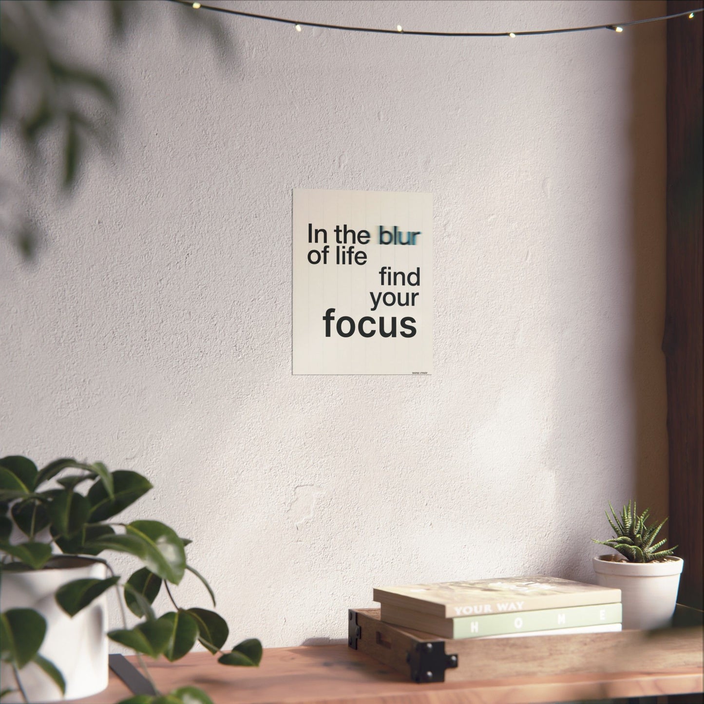In The Blur Of Life Find Your Focus