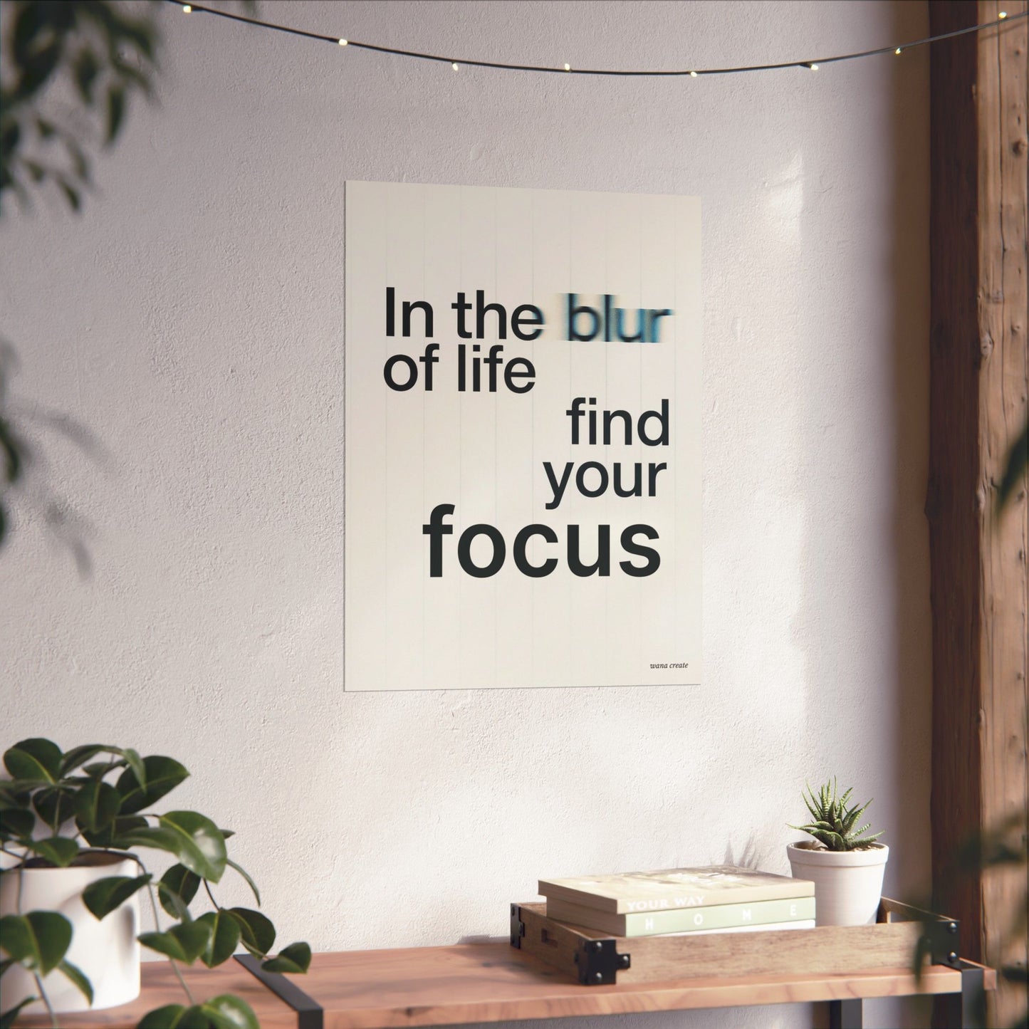 In The Blur Of Life Find Your Focus