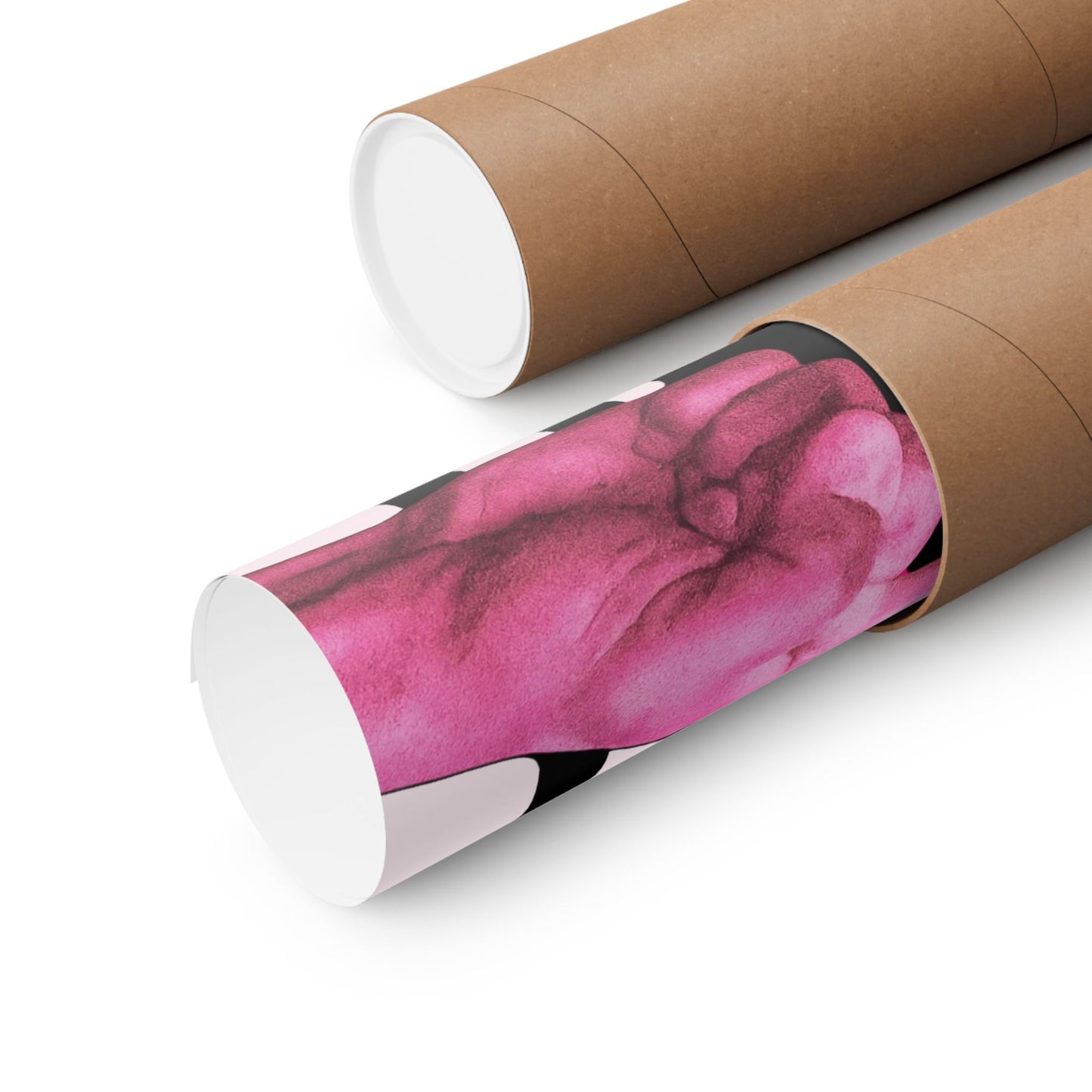 Push to Create, Bold Liquid Typography Poster