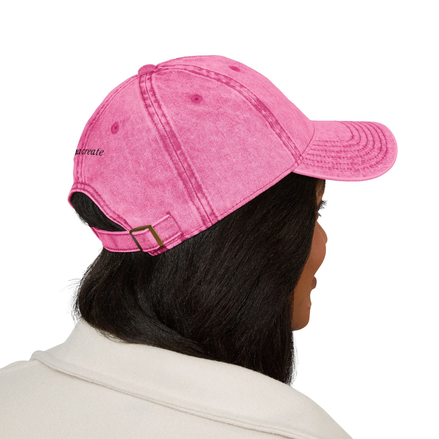 Artist - Script Embroidered Vintage Cap