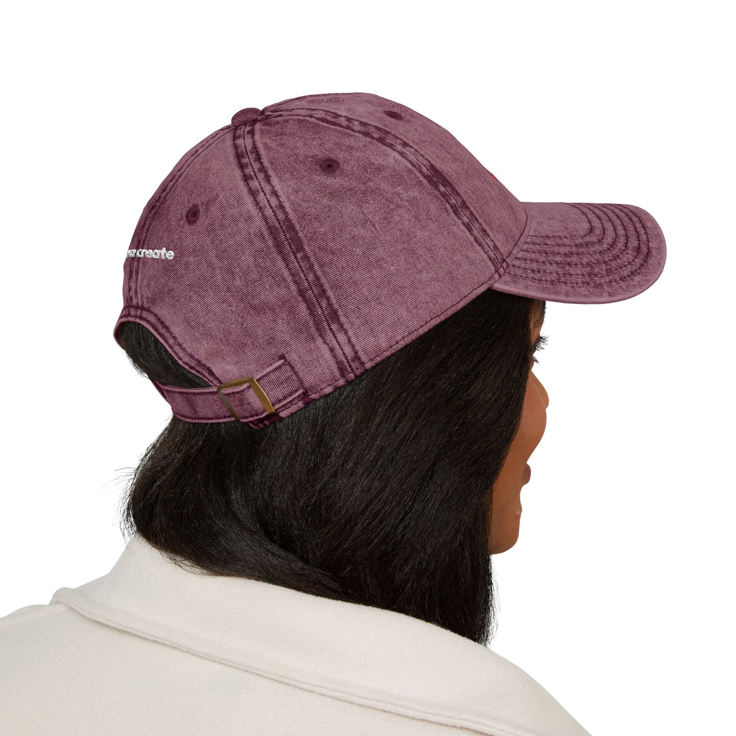 HELLO, I'M AN ARTIST - Embroidered Vintage Cap | Creative Hat